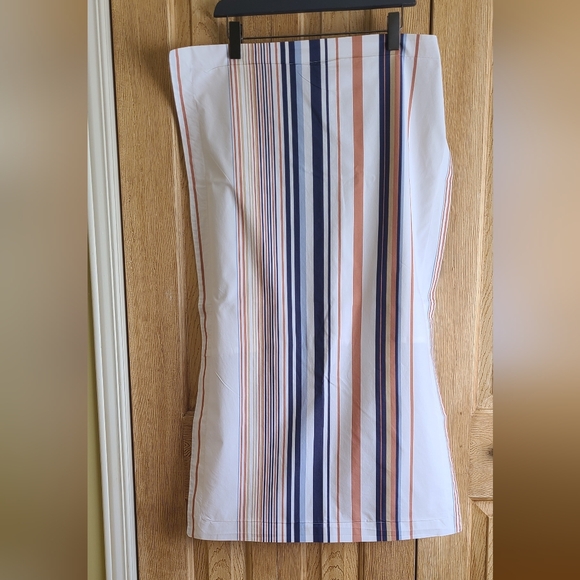 Pendleton Striped Sham - White, Tan, Blue - Picture 7 of 7